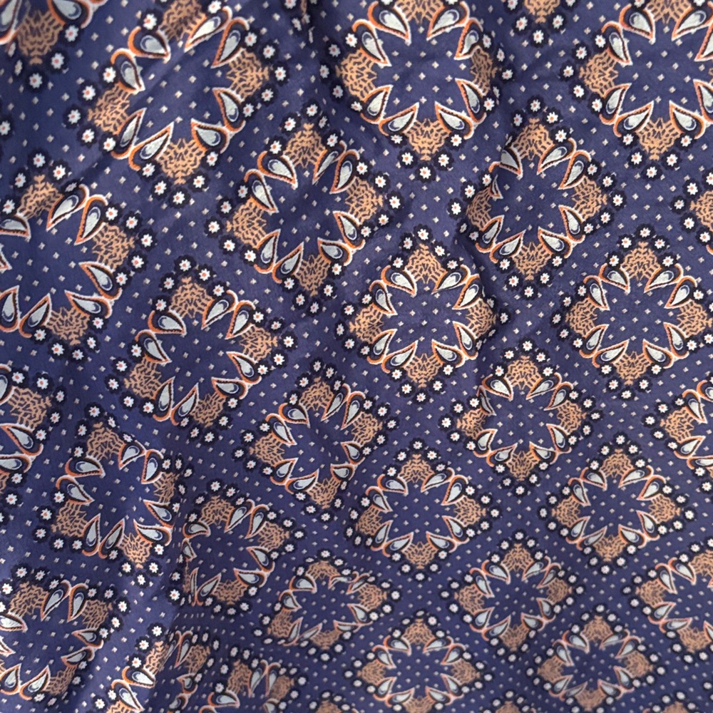 Stylish Wide Leg Patterned Pants NWT - image 2